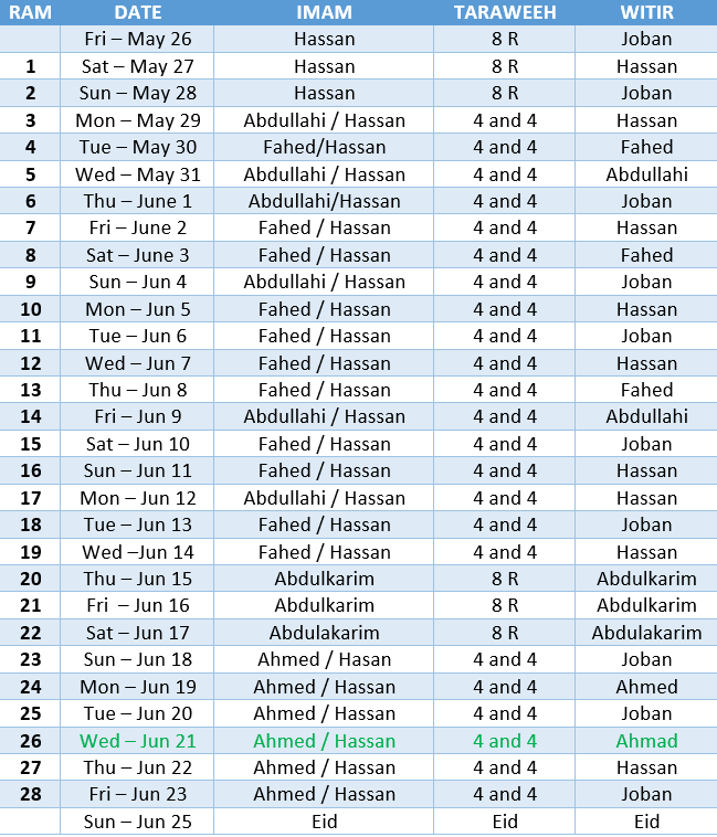 Welcome Ramadan 2017: This Year's Programs  Muslim 